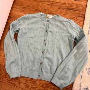 Mini Boden pointelle knit cardigan size 11-12 Years